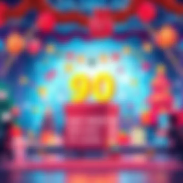 90-Day Reward Animation Celebration Colorful animation celebrating the collection of 90-day calendar rewards, featuring bright graphics and festive elements.