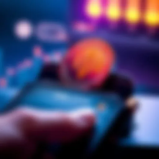 Visual representation of VRA tokens being transferred to a digital wallet for earning rewards