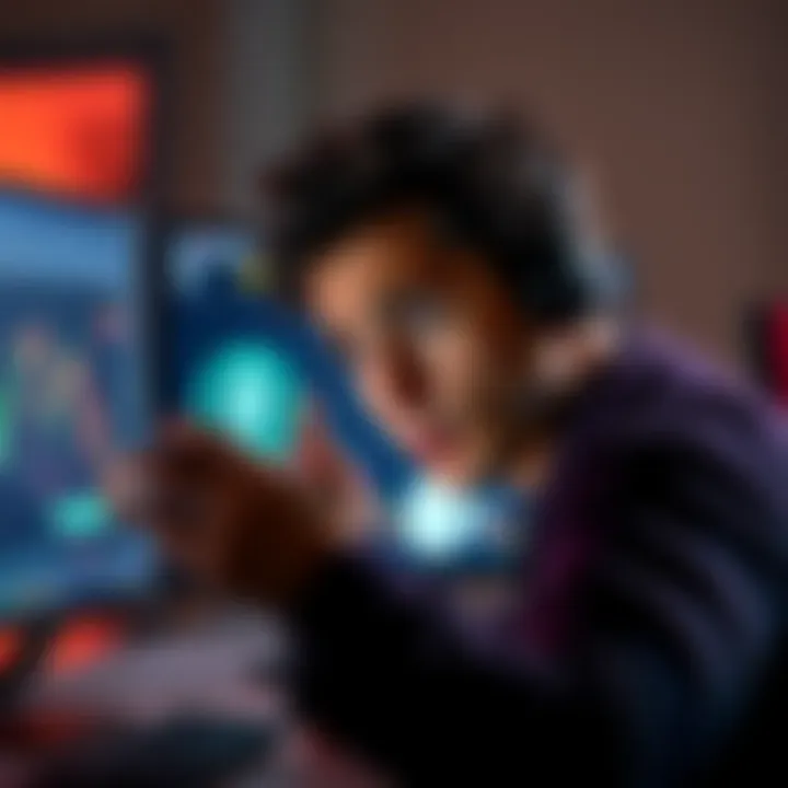 A person looking at their USDC wallet on a computer screen with a confused expression, showing PolygonScan in the background.