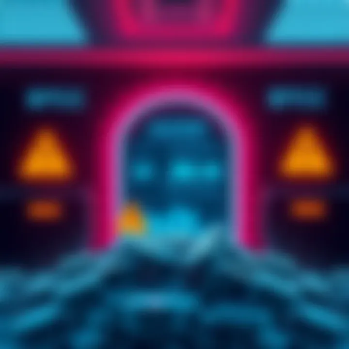 A graphic showing a user's account balance dramatically dropping, with warning signs indicating an exploit, symbolizing the loss of funds and lack of support response.