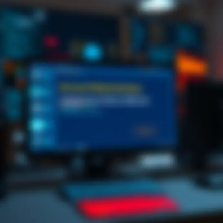 A computer screen displaying an account restriction message with limited services and a prompt for verification.