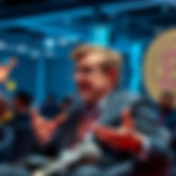 Adam Back talking about Bitcoin and quantum computing at a conference