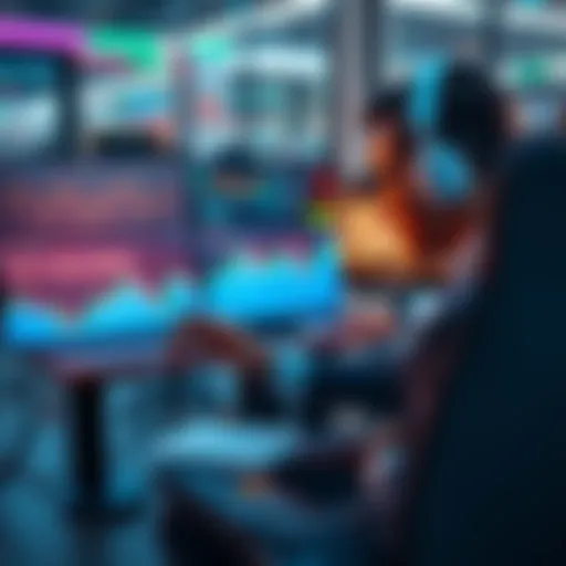 A trader analyzing various platforms for Solana swaps on a computer screen, highlighting cost-effective options.