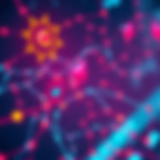 A visual representation of AI technology scanning the Ethereum network for bugs and vulnerabilities, with a focus on security enhancement.