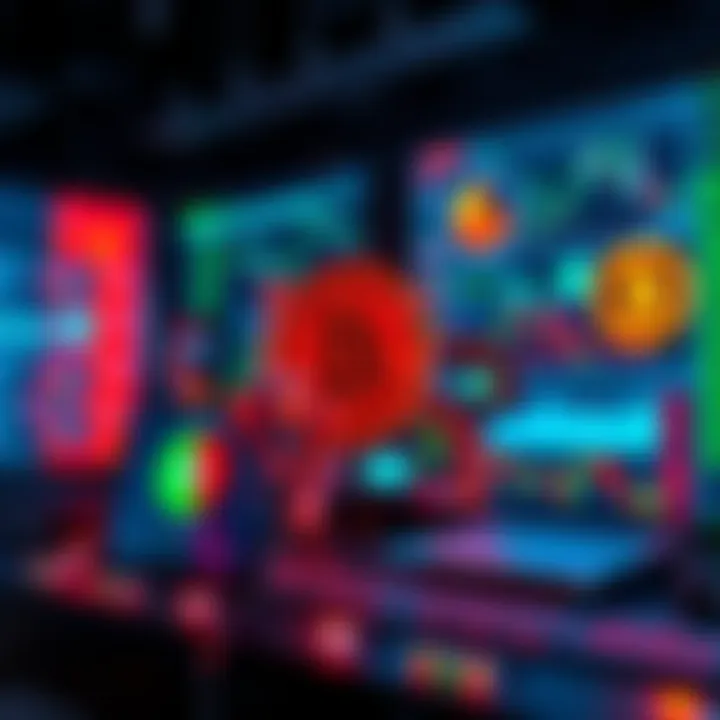 AI Tools for Crypto Trading A digital graphic showing various AI tools and charts that enhance crypto trading strategies.