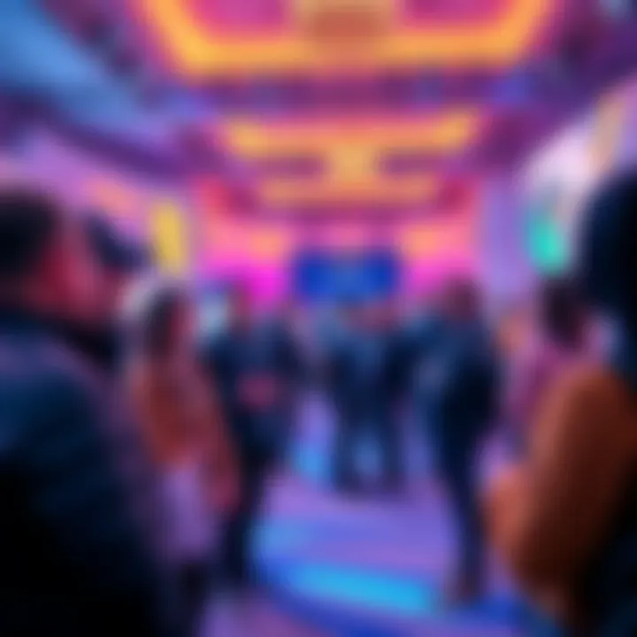 Members of the Algorand team engaging with attendees at the WeAreDevelopers Congress in Berlin, discussing AI development.