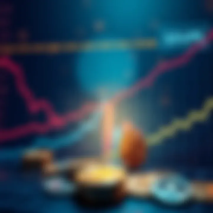 A chart showing various cryptocurrency coins with upward trends, highlighting options beyond $dupe for investors.