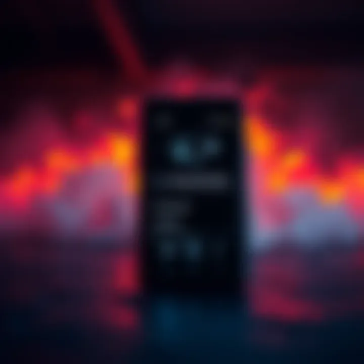 A Galaxy phone displaying an error message as an app restarts after an advertisement plays.