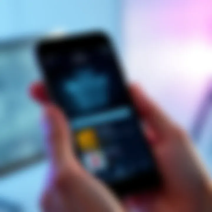 A smartphone screen showing a shopping app with missing gift card and buy sections, highlighting user concerns.
