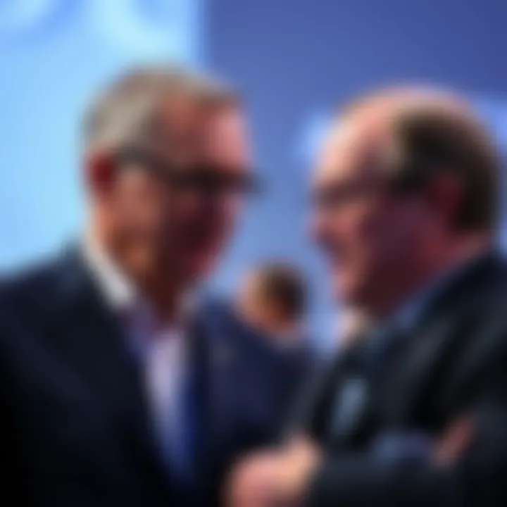 Coinbase CEO Brian Armstrong and Bank of France Governor François Villeroy de Galhau debate Bitcoin's role in finance at the World Economic Forum in Davos.