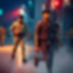 Police officer leading a handcuffed suspect related to Bitcoin fraud case