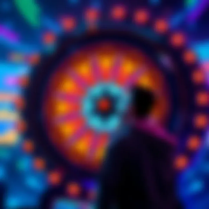 A player looking at the Atlas Earth Wheel after spinning, showing limited bid tokens rewards.