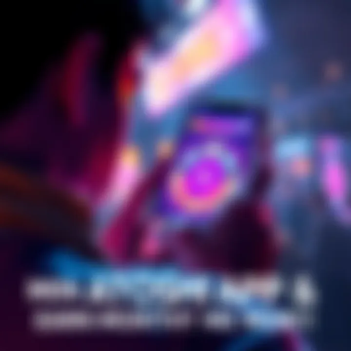 A user engaging with the Atoshi App on a smartphone, showcasing the interface with daily spins and rewards, while celebrating potential earnings.