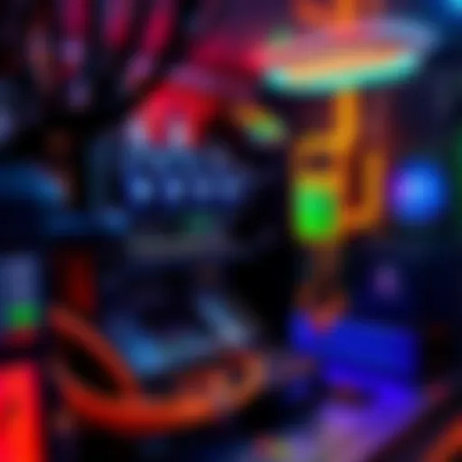 A mining rig with Avalon 3 hardware operating, showcasing the setup for mining to a parasite pool, with an emphasis on technical equipment and connections.