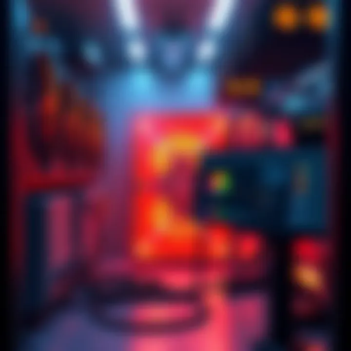 A well-organized Avalon Q mining rig with improved cooling systems and an intuitive interface showcasing Hashwatcher Premium app features.