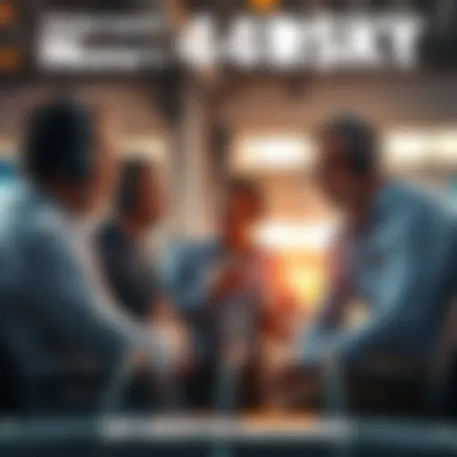 Group of aviation experts sharing insights about Neuron's 4DSKY application