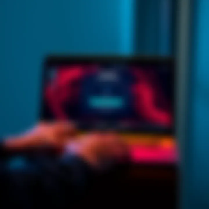 Person backing up Trezor One wallet on a laptop, showing the universal firmware interface