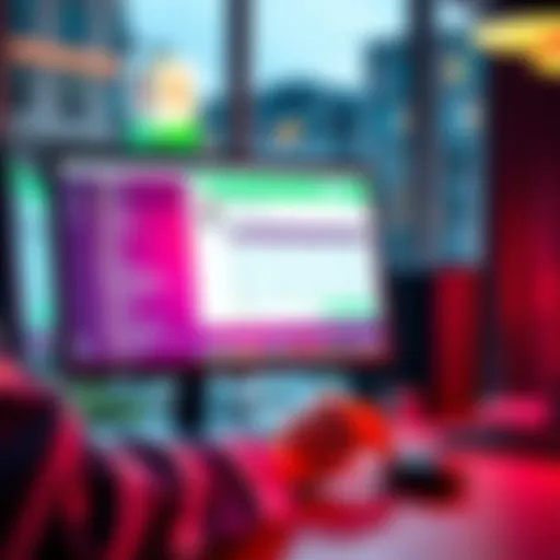 A person using a computer to set up routing instructions for a bank payment to Revolut.