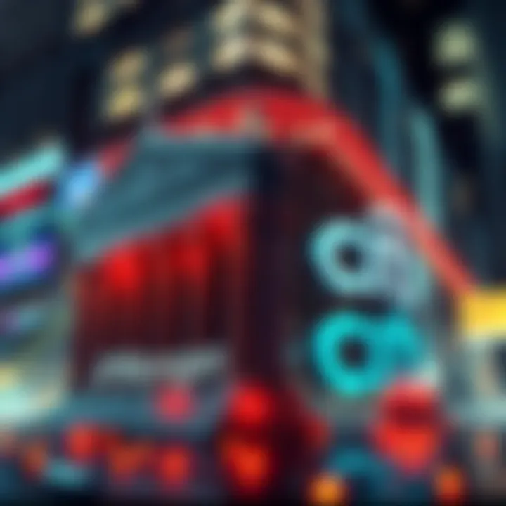 JPMorgan and Citi banks are represented with blockchain graphics, symbolizing their recent moves into digital finance.