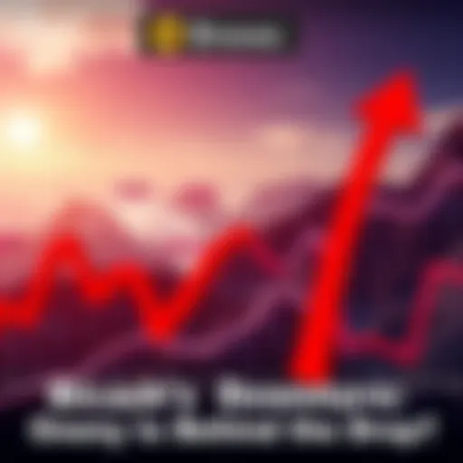 Graph showing the decline of Bcash's market position from 13th to 26th with a red downward arrow