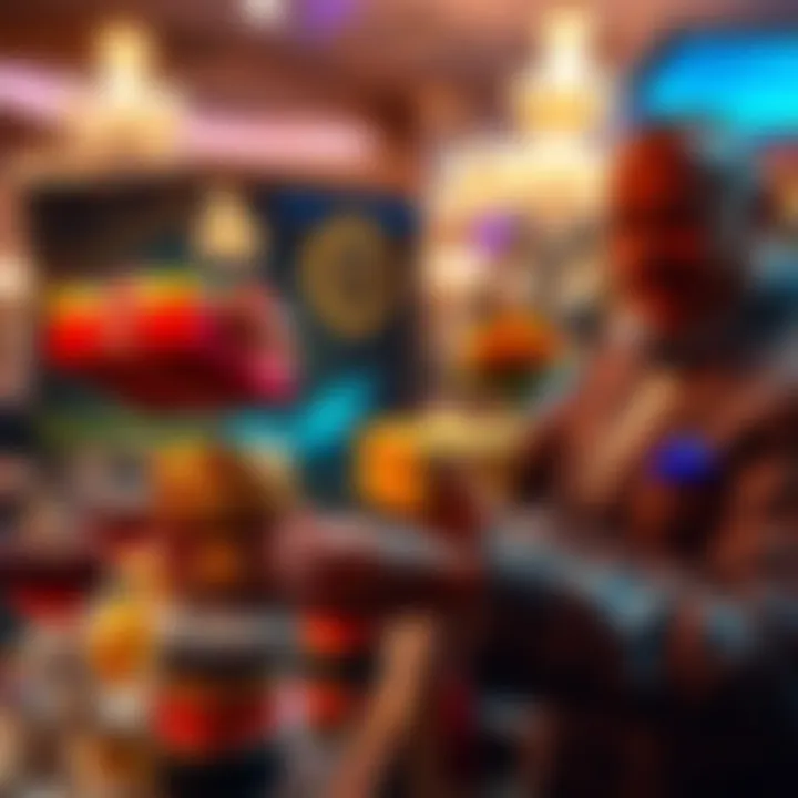 A luxurious gift being presented to a billionaire at an elegant event, showcasing wealth and privilege.