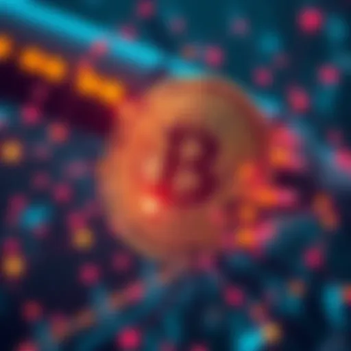 A visual representation of Bitcoin and artificial intelligence working together to enhance digital transactions.