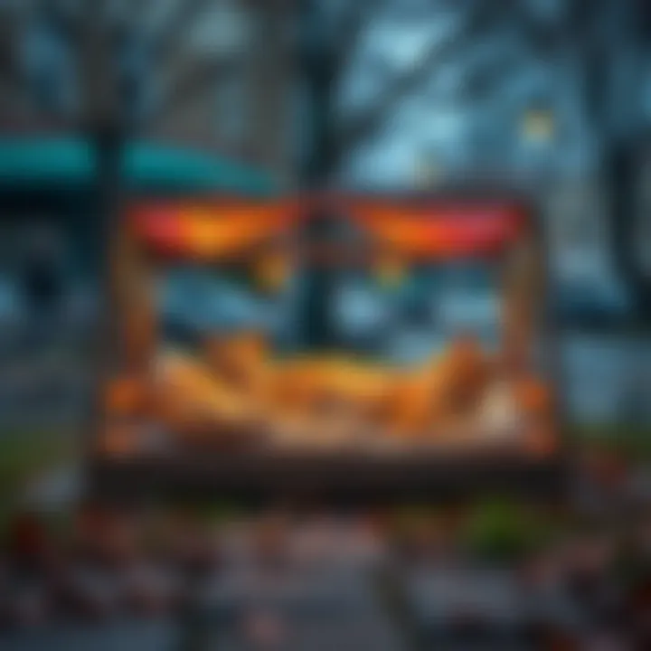 Bitcoin supports community cat beds A community cat bed funded by Bitcoin, with cats lounging happily inside a cozy setup in a neighborhood park