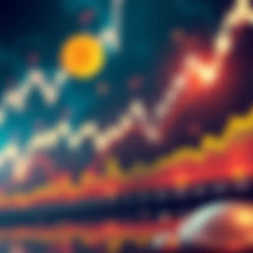Bitcoin Market Trends Graph showing Bitcoin price drawdowns and recoveries from 2013 to 2022 with upward trends highlighted