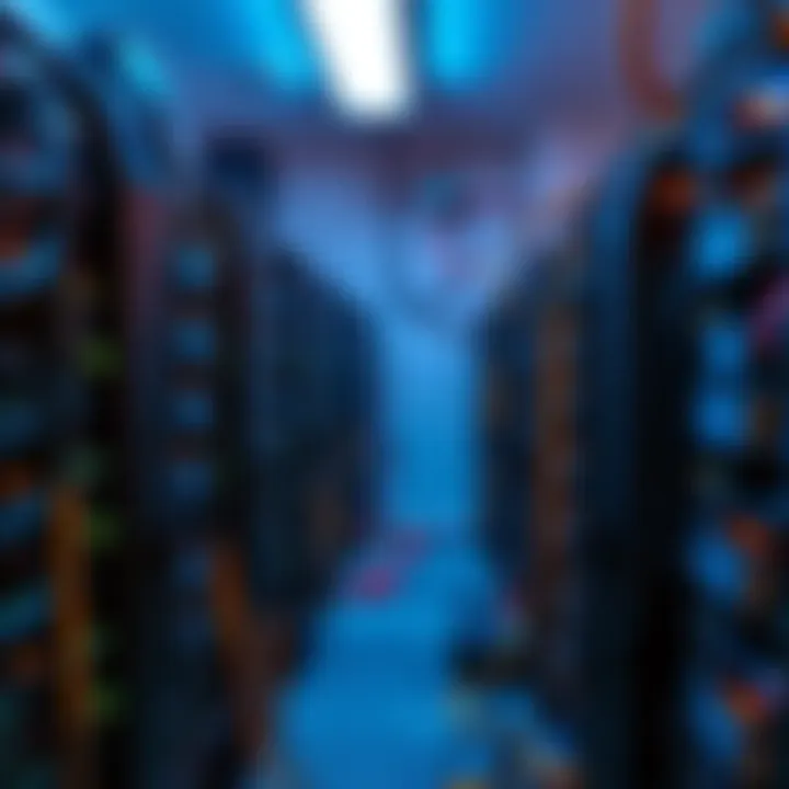 A Bitcoin mining rig with ASIC miners set up in a room in Nigeria, showing the equipment and wires involved in the mining process.