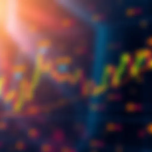 A digital representation of Bitcoin's price chart showing fluctuations around the 60K level with indicators of limit orders at various levels.