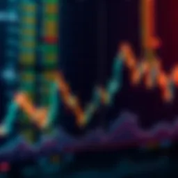 A graphical representation of Bitcoin price fluctuations with high-risk long positions highlighted.