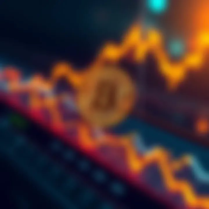 A graph showing Bitcoin's potential rise to $240K against a backdrop of economic factors like interest rates