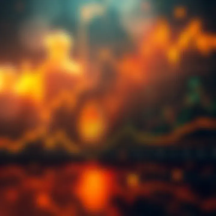 Graph showing rising Bitcoin prices alongside a spike in short positions, illustrating market tension.