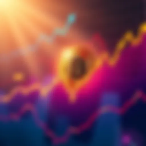 Graph showing Bitcoin price rising towards 68K with positive market indicators