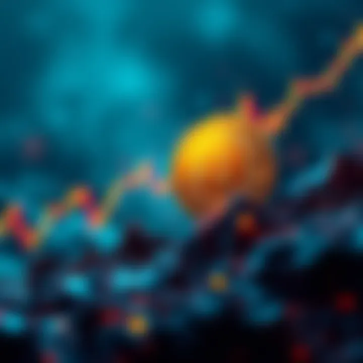 Bitcoin chart showing a significant price increase with a new higher high