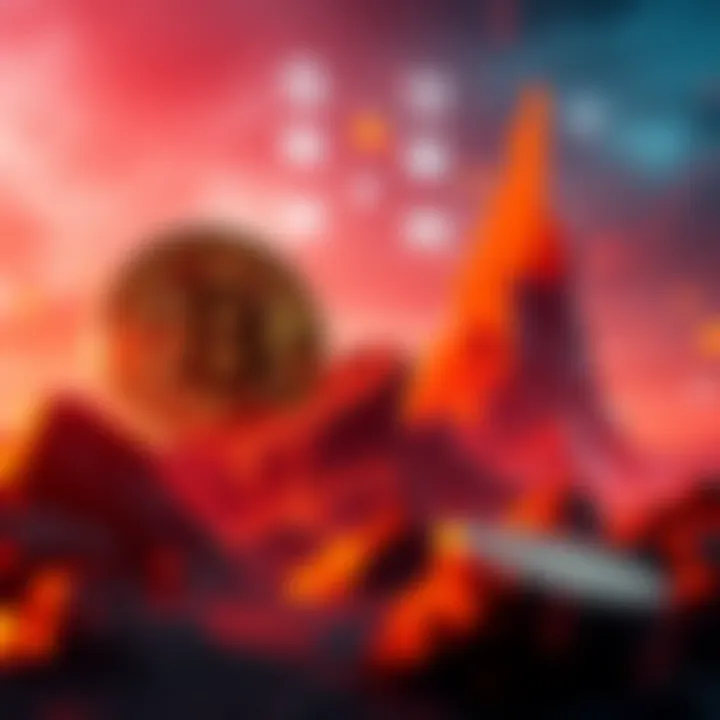 Graph showing Bitcoin price trend rising towards $1 million by 2026.