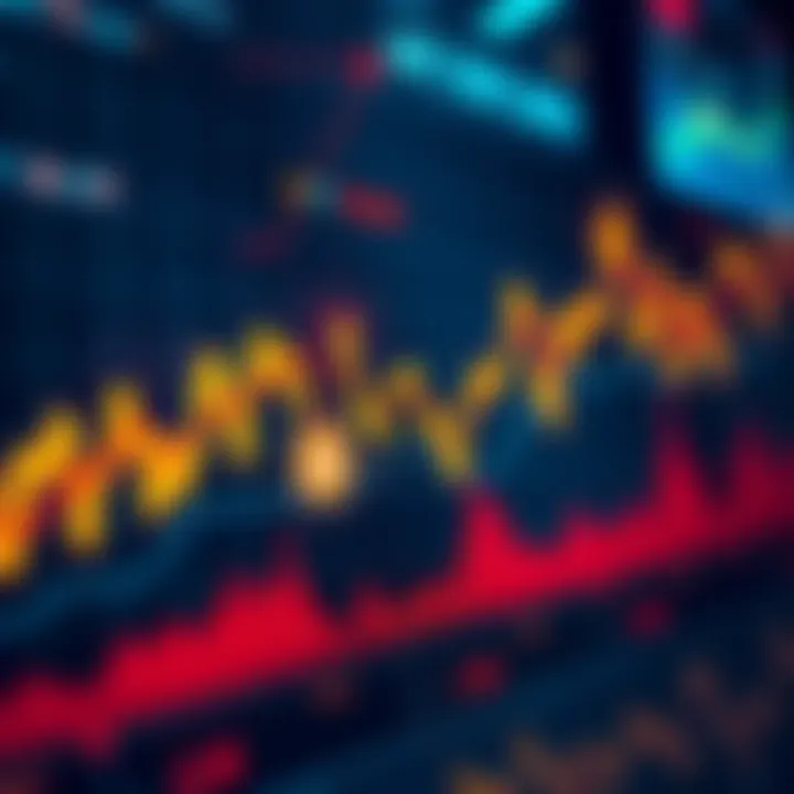 A graph showing the recent trends in Bitcoin prices with smaller crash points highlighted, representing market fluctuations