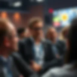 A person expressing doubts about Bitcoin in a crowded forum, showcasing reactions from others in the discussion.