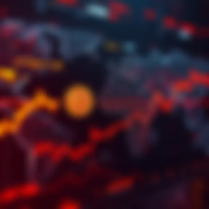 Graph showing rising Bitcoin prices with a backdrop of global maps highlighting geopolitical tensions