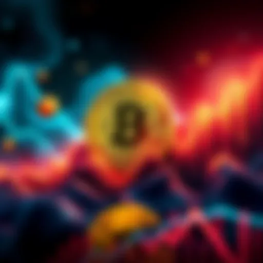 A visual representation of Bitcoin's price prediction, showing a comparison between selling at $60,000 and potential future value of $250,000, with upward trend graphics.