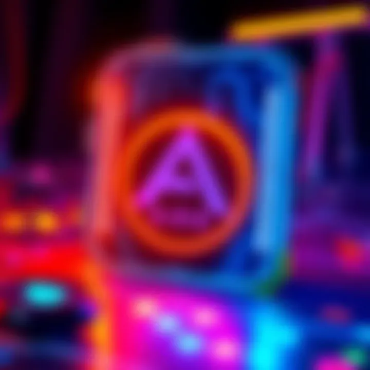 A graphic showing the Arcade wallet interface with Bitcoin and Ark logos, highlighting seamless transactions.