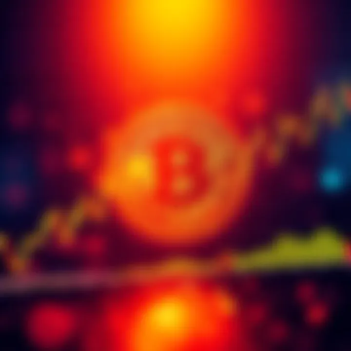 A graph showing a bullish trend in Bitcoin, indicating a price increase aiming for $72,142. Traders are observing the market closely.