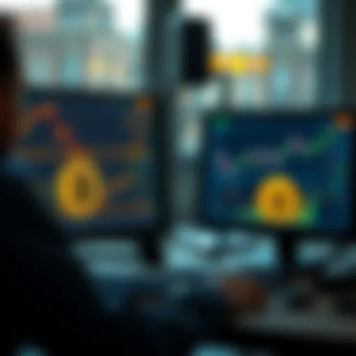 A beginner learns to fetch Bitcoin data on a computer, with charts displaying on-chain metrics like Realized Price, and Bitcoin Core or a block explorer on screen.