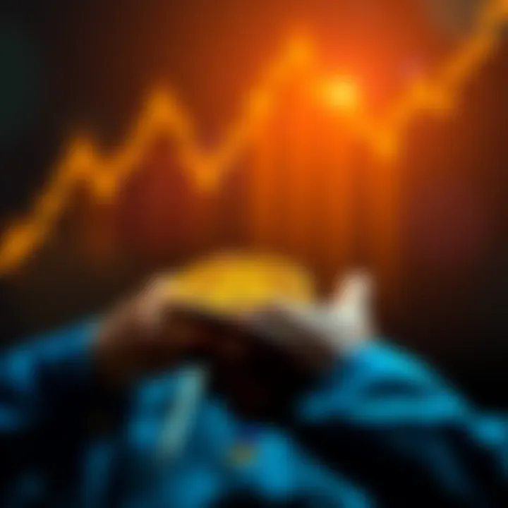 A graphic showing a person making consistent Bitcoin investments over time, symbolizing financial growth and security.