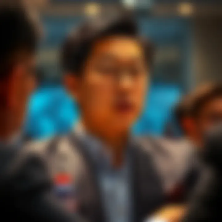 Binance CEO Changpeng Zhao speaking about freezing Satoshi's 1.1 million bitcoins in a meeting with industry experts.