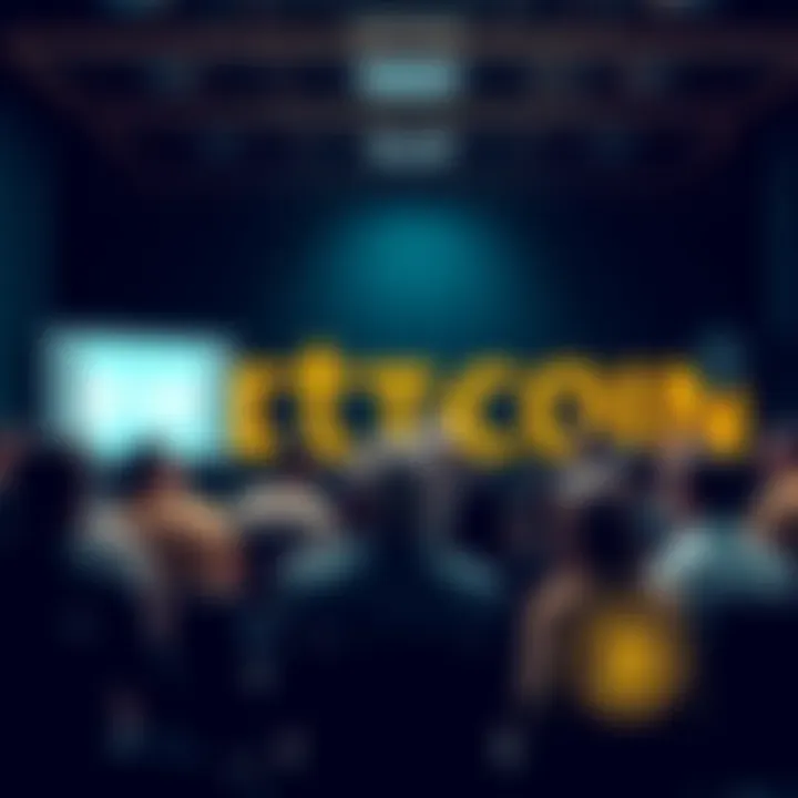 A group of diverse people discussing Bitcoin, sharing their theses and backgrounds.