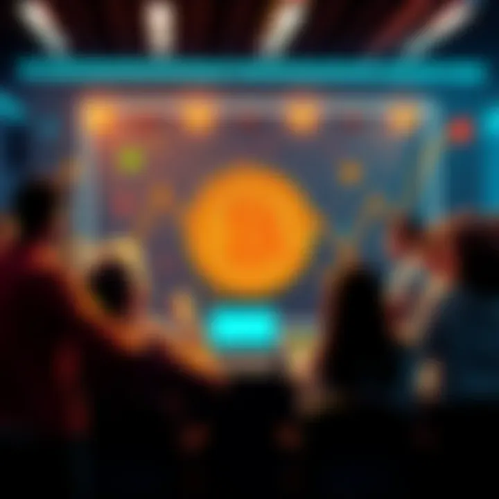 A group of people engaged in a lively discussion about Bitcoin, sharing ideas and asking questions in an online forum setting.