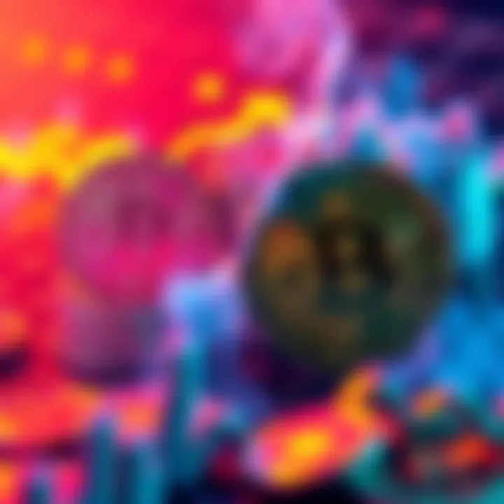 Visual representation of Bitcoin ETF shares splitting during a hard fork, showing old and new coins