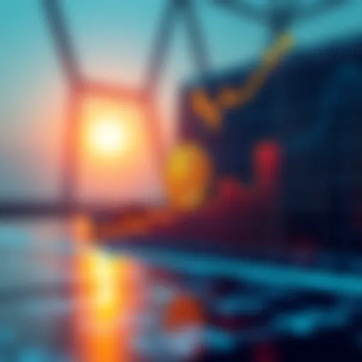 A graph showing Bitcoin ETF outperforming other investments in 2025 with an upward trend