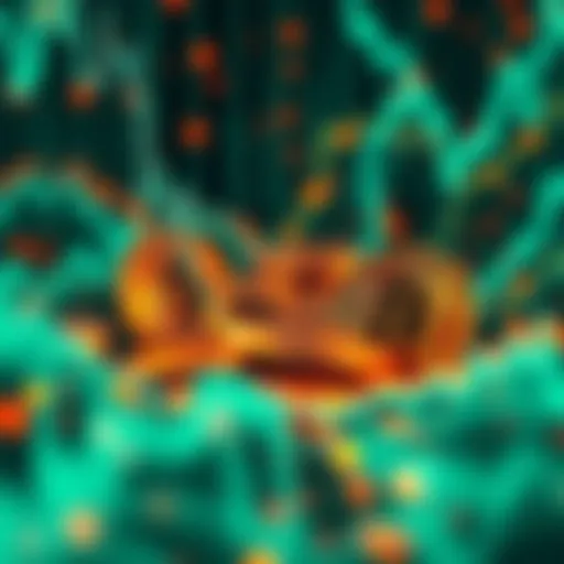 Visualization of Bitcoin coins moving into self-custody wallets instead of exchanges, representing a shift in ownership patterns among holders.
